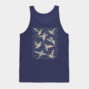 Hummingbird Info Tank Top